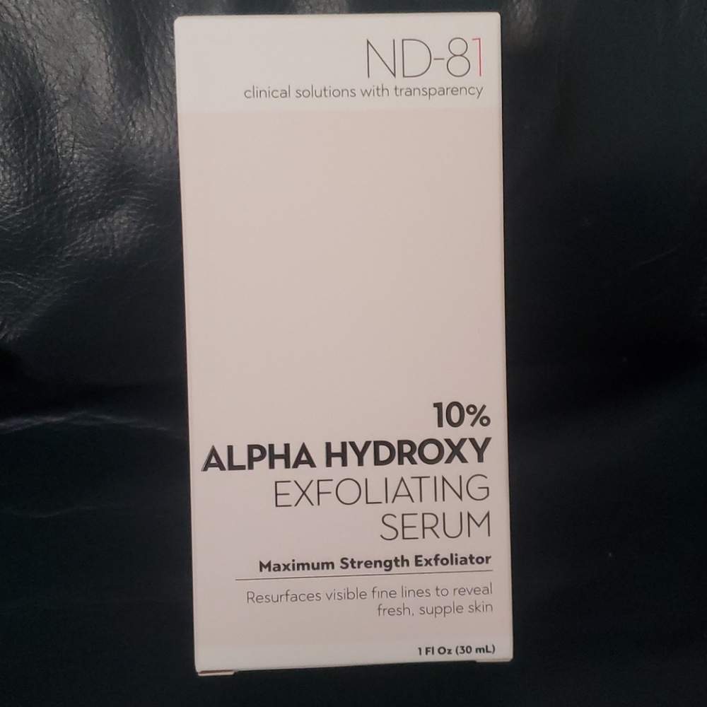 Nd-81 10% Alpha Hydroxy Exfoliating Serum 1 oz.